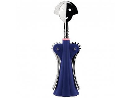 Cavatappi alato ANNA G., blu scuro, Alessi