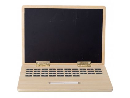 DAC per laptop giocattolo, legno, Bloomingville