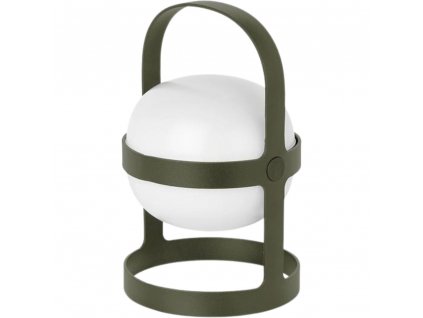 Lampada da tavolo portatile SOFT SPOT 18,5 cm, LED, verde oliva, Rosendahl