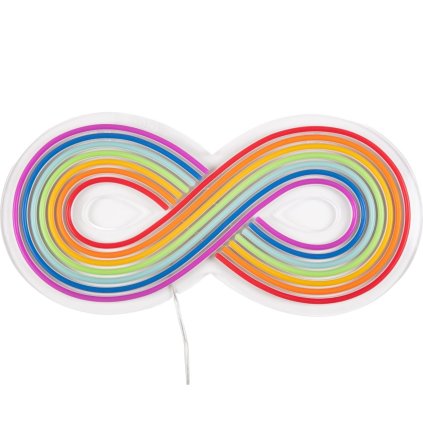 Decorazione murale a LED RAINBOW 51 cm, Seletti