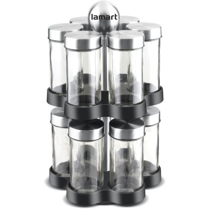 Set spezie Acciaio LT7044 Lamart 12 pz