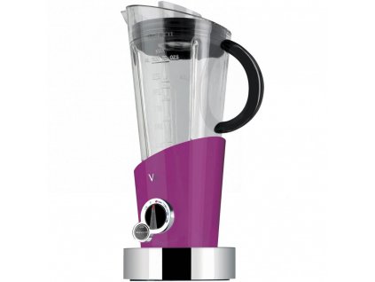 Frullatore a colonna VELA EVOLUTION 1,5 l, lilla, acciaio inox, Bugatti