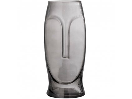 Vaso DITTA 30 cm, grigio, vetro, Bloomingville