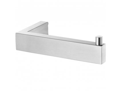 Porta carta igienica LINEA 14 cm, acciaio inox opaco, Zack