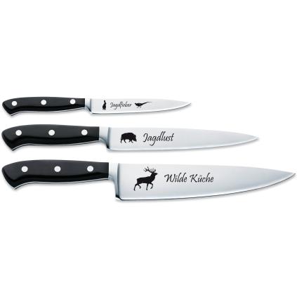 Coltelli da cucina PREMIER PLUS, set di 3, acciaio inox, F.DICK