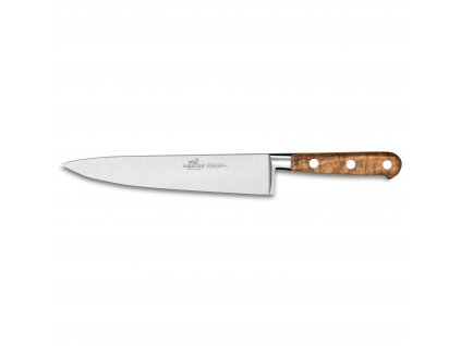 Coltello da chef PROVENCAO 20 cm, rivetti in acciaio inox, marrone, Lion Sabatier