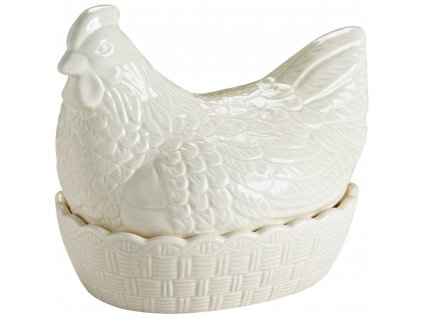 Barattolo da cucina MOTHER HEN 21 cm, bianco, gres, Mason Cash