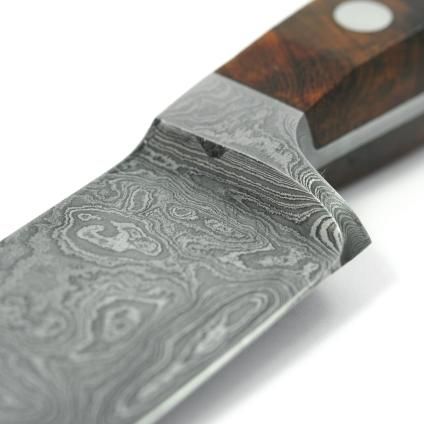 Güde Solingen Coltello Da Carne Jumbo 21 Cm – Serie Alpha Olive, Forgiato A Mano In Germania, Manico In Legno D'Ulivo