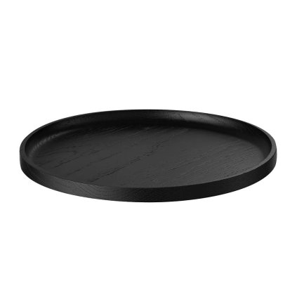 Vassoio da portata OKU 25 cm, nero, legno, Blomus