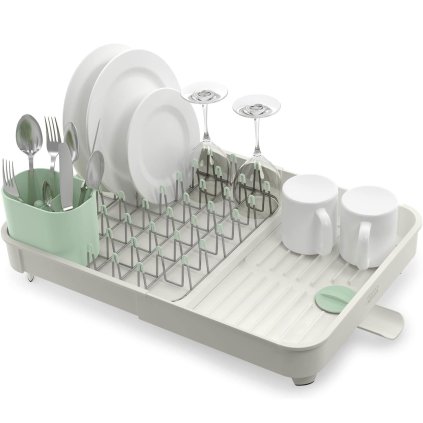 Vassoio per asciugare i piatti EXTEND 851652 verde, plastica, Joseph Joseph