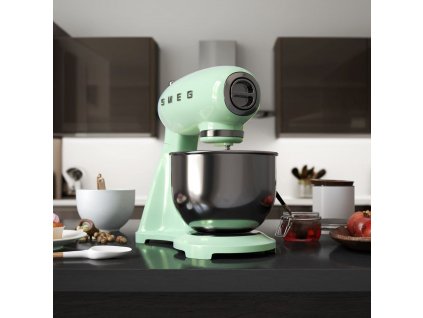 Robot da cucina SMF03PGEU verde pastello, Smeg