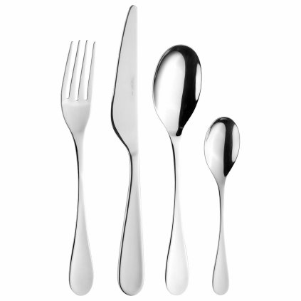 220847 sada priboru drop sada 24 ks stribrna eko box pintinox