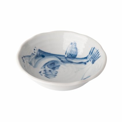 225465 jidelni miska fugu 14 cm bila keramika mij