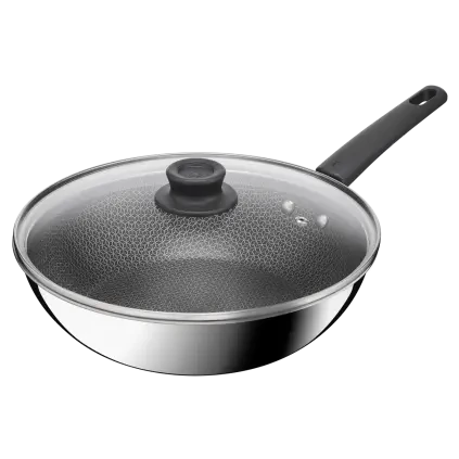 231202 wok power 28 cm nerez neprilnava tefal
