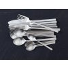 Set di posate da pranzo, 16 pz, argento opaco, Bitz