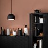 Barattolo da cucina 15 cm, con cucchiaio in legno, nero, Eva Solo