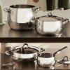 Set di pentole MAMI, 7 pz, acciaio inox, Alessi