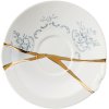 Tazzina da caffè con piattino KINTSUGI 1 bianco, Seletti