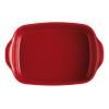Pirofila 29 x 19 cm, rosso bordeaux, Emile Henry