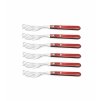 Forchetta da bistecca JUMBO, set di 6 pz, rosso, Tramontina