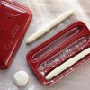Vassoio per baguette, rosso bordeaux, Emile Henry
