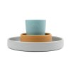 Set di stoviglie per bambini ELPHEE, 3 pz, silicone, Done by Deer