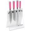 Set di coltelli PINK SPIRIT, 5 pz, con supporto magnetico, F.DICK