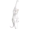 Lampada da parete MONKEY HANGING LEFT HAND 76,5 cm, bianca, Seletti