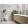 Scopino WC RIM 38 cm, bianco, alluminio, Zone Denmark