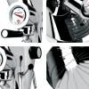 Macchina per caffè espresso DIVA 0,8 l, giallo, acciaio inox, Bugatti