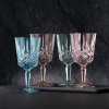 Bicchieri da vino NOBLESSE COLORS, set di 2, 355 ml, menta, Nachtmann
