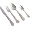 Set di posate KINTSUGI, set di 4, argento, acciaio inox/oro, Seletti