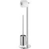 Supporto toilette SCALA 72 cm, acciaio inox lucido, Zack