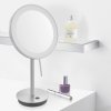 Specchio cosmetico ALONA 20 cm, opaco, acciaio inox, Zack