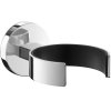 Supporto per asciugacapelli SCALA 11 cm, acciaio inox lucido, Zack