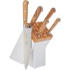 Ceppo per coltelli ARLES, con coltelli PROVENÇAO, set di 6 pz, Lion Sabatier