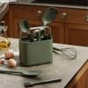 Organizer da cucina GREEN TOOLS 20 cm, verde, plastica, Eva Trio