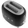 Tostapane TSF01BLEU, 2 fette, nero, Smeg