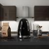 Bollitore con controllo della temperatura KLF04BLEU 1,7 l, nero, Smeg