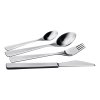 Set di posate da tavola MAYA, set di 24 pz, argento, acciaio inossidabile, Stelton