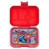 Portapranzo ORIGINAL 6 625 ml, rosso / auto da corsa, plastica, Yumbox