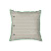 Cuscino ALBA 45 x 45 cm, blu, cotone percalle, Pip Studio