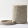 Contenitore per lavello 14 x 23 cm, beige, gres, Humdakin
