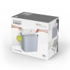 Cestino dei rifiuti GORECYCLE 30110 2 x 14 l, per raccolta differenziata, grigio, Joseph Joseph