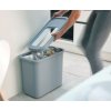 Cestino dei rifiuti GORECYCLE 30111 32 l, per raccolta differenziata, grigio, Joseph Joseph