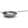 Padella wok MINERAL B 32 cm, argento, acciaio, de Buyer