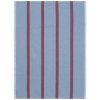 Strofinaccio HALE 50 x 70 cm, blu / porpora, cotone / lino, rigido LIVING