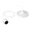 Lampada a sospensione CAVO PRO 8 cm, bianco, alluminio, Umage