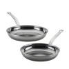 228262 sada panvi nanobond titanium sada 2 ks nerezova ocel hestan