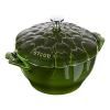 140984 hrnec ve tvaru artycoku o 22 cm zeleny staub